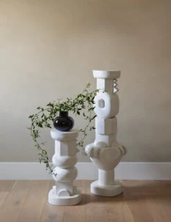 Toivo Pedestal By Sarah Sherman Samuel -MIUBOW Furniture Shop Pedestal Vignettes 1733 SITE CROP
