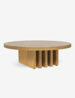 Pentwater Round Coffee Table By Sarah Sherman Samuel -MIUBOW Furniture Shop PentwaterCoffeeTable Natural 3897 1