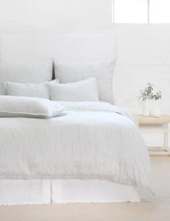 Connor Linen Cotton Sham By Pom Pom At Home 7 Connor Linen Cotton Sham By Pom Pom At Home -MIUBOW Furniture Shop PomPomatHomeConnorDuvet IvoryandDenim e9d5ac5b 6975 4907 be94 42f124a277e6