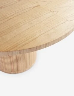 Elvia Round Dining Table 8 Elvia Round Dining Table -MIUBOW Furniture Shop RDTR NA WH 5