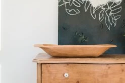 Vintage Dough Bowl -MIUBOW Furniture Shop REY821LN9 etuhome Vintage Natural Dough Bowl Large 3