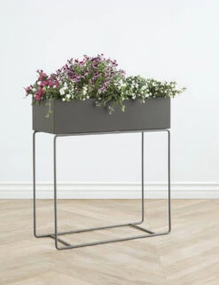 Plant Box By Ferm Living -MIUBOW Furniture Shop RavinePlanter Gray 10556