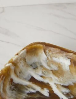 Rectangular Platter By Atlawa -MIUBOW Furniture Shop RectangularPlatter 5.9x8.2x1.6 Horn 15158