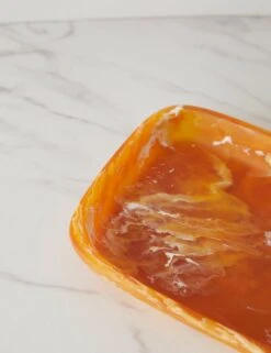 Rectangular Platter By Atlawa -MIUBOW Furniture Shop RectangularPlatter 6.7x10x1.2 Honey 0145