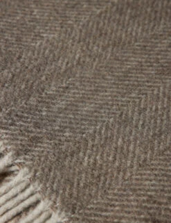 Recycled Wool Throw By Tartan Blanket Co 27 Recycled Wool Throw By Tartan Blanket Co -MIUBOW Furniture Shop RecycledWoolThrow NaturalHerringbonebyTartanBlanketCo 16125 Swatch SITECROP