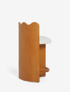 Ripple Counter Stool By Sarah Sherman Samuel -MIUBOW Furniture Shop RippleCounterStool bySarahShermanSamuel HoneyOak A0656405 4147 Product