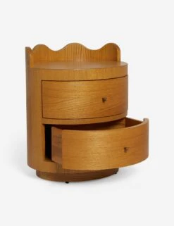 Ripple Nightstand By Sarah Sherman Samuel -MIUBOW Furniture Shop RippleNightstand bySarahShermanSamuel HoneyOak A0656407 4242 Product