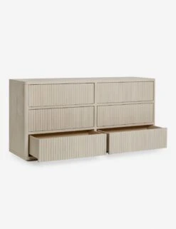 Rutherford 6 Drawer Dresser -MIUBOW Furniture Shop Rutherford6DrawerDresser Natural A0656311 053 Product