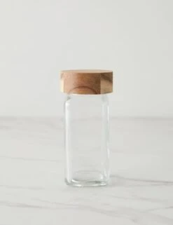 Spice Jars Set Of 10 By NEAT Method -MIUBOW Furniture Shop SPICEJARSsetof10 acacia 15217