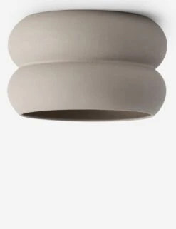 Cherub Flush Mount Light By Huey Lightshop -MIUBOW Furniture Shop Sand Straight