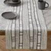 Sector Linen Table Runner By Hadiya Williams