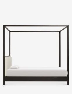 Simonette Canopy Bed -MIUBOW Furniture Shop SimonetteCanopyBedQueen Black A0656315 0355 Product