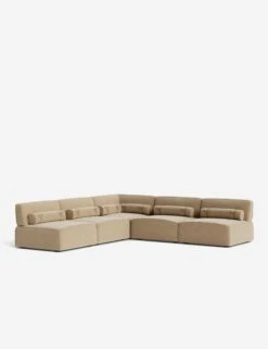 Solana Corner Sectional Sofa By Eny Lee Parker -MIUBOW Furniture Shop SolanaCornerSectionalSofa BrieVelvet120 WithBolster L0469138 Side 2