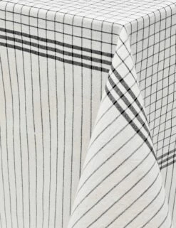 French Lattice Tablecloth By Heather Taylor Home -MIUBOW Furniture Shop TBL FREN BLK FRENCHLATTICE BlackTablecloth 3 9eec6fdd 55e7 4843 96d2 666657ebb760