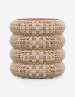 Castaneda Indoor / Outdoor Round Side Table -MIUBOW Furniture Shop TEX W05ST CU TEXOMA SIDE TABLE DEKTON UMBER TOP WB