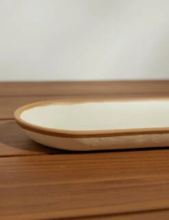 Tara Melamine Long Oval Serving Bowl -MIUBOW Furniture Shop Tara Melamine Long Oval Platter 7567