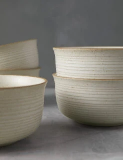 Nature Cereal Bowls (Set Of 6) By Thomas For Rosenthal -MIUBOW Furniture Shop ThomasNatureS 6CerealBowls Sand 4578