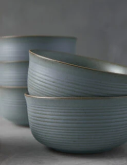 Nature Cereal Bowls (Set Of 6) By Thomas For Rosenthal -MIUBOW Furniture Shop ThomasNatureS 6CerealBowls Water 4609