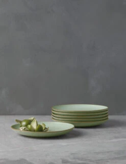 Nature Salad Plates (Set Of 6) By Thomas For Rosenthal -MIUBOW Furniture Shop ThomasNatureS 6SaladPlates Leaf 4566