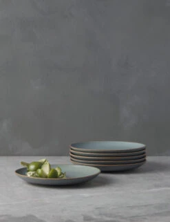 Nature Salad Plates (Set Of 6) By Thomas For Rosenthal -MIUBOW Furniture Shop ThomasNatureS 6SaladPlates Water 4566