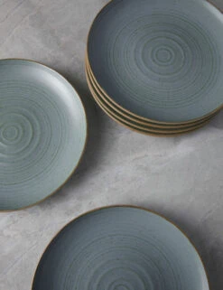 Nature Salad Plates (Set Of 6) By Thomas For Rosenthal -MIUBOW Furniture Shop ThomasNatureS 6SaladPlates Water 4568