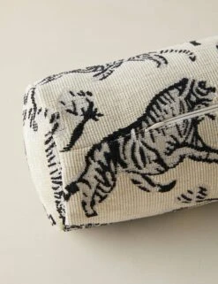 Tiger Bolster Pillow By Sarah Sherman Samuel -MIUBOW Furniture Shop TigerBolsterPillow IvorybySarahShermanSamuel A0655810B1109 Product
