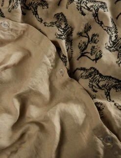 Tiger Hemp Duvet Cover By Sarah Sherman Samuel -MIUBOW Furniture Shop TigerHempReversible Queen Full A0656719 1 Product
