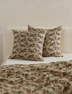 Tiger Hemp Sham By Sarah Sherman Samuel -MIUBOW Furniture Shop TigerHempSham Brown Euro A0656723 695 Product
