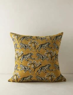 Tiger Pillow By Sarah Sherman Samuel -MIUBOW Furniture Shop TigerPillowbySarahShermanSamuel Gold A0655808B1028 Product