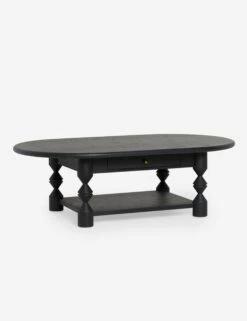 Topia Oval Coffee Table By Ginny Macdonald -MIUBOW Furniture Shop TopiaOvalCoffeeTablebyGinnyMacdonald Black A0656510 592 Product