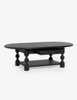 Topia Oval Coffee Table By Ginny Macdonald -MIUBOW Furniture Shop TopiaOvalCoffeeTablebyGinnyMacdonald Black A0656510 593 Product