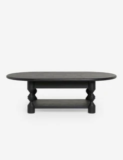 Topia Oval Coffee Table By Ginny Macdonald -MIUBOW Furniture Shop TopiaOvalCoffeeTablebyGinnyMacdonald Black A0656510 600 Product
