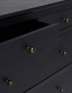 Topia 6-Drawer Dresser By Ginny Macdonald 17 Topia 6-Drawer Dresser By Ginny Macdonald -MIUBOW Furniture Shop TopiaTallDresser Black16798