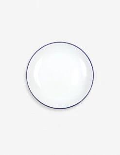 Enamelware Dinner Plate (Set Of 4) By Crow Canyon -MIUBOW Furniture Shop V124BLU A 1