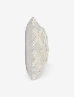 Gayel Linen Pillow, 22" X 22", Natural -MIUBOW Furniture Shop V250031 2