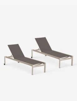 Batton Indoor / Outdoor Chaise (Set Of 2)