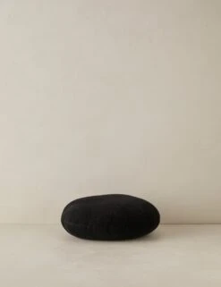 Velvet Round Pillow By Sarah Sherman Samuel -MIUBOW Furniture Shop VelvetRoundPillow BlackbySarahShermanSamuel Black A0656536 3874 Product