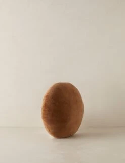 Velvet Round Pillow By Sarah Sherman Samuel -MIUBOW Furniture Shop VelvetRoundPillow UmberbySarahShermanSamuel Amber A0656535 3855 Product