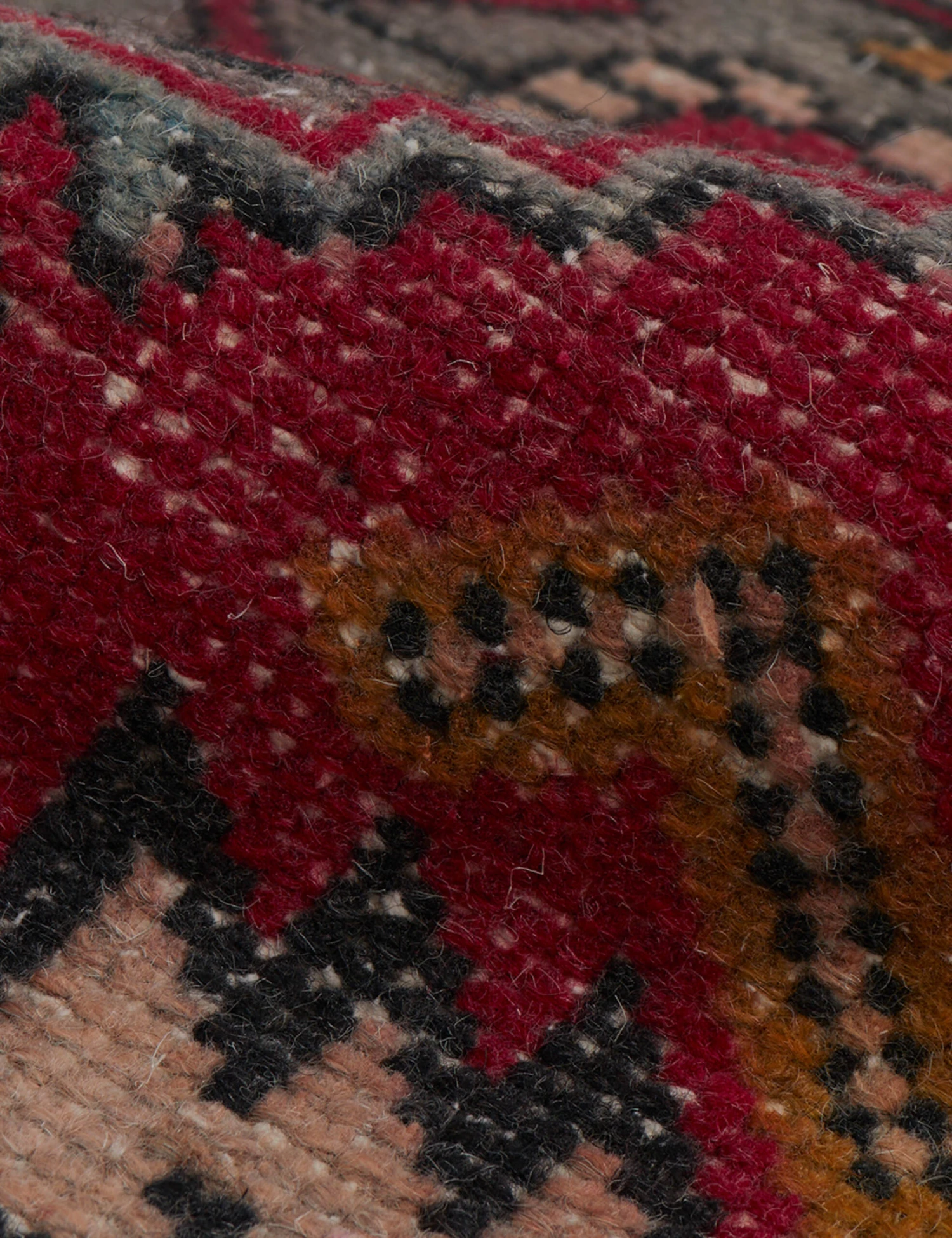 Vintage Turkish Mini Rug No. 109, 1'7" X 3'2" - Image 3