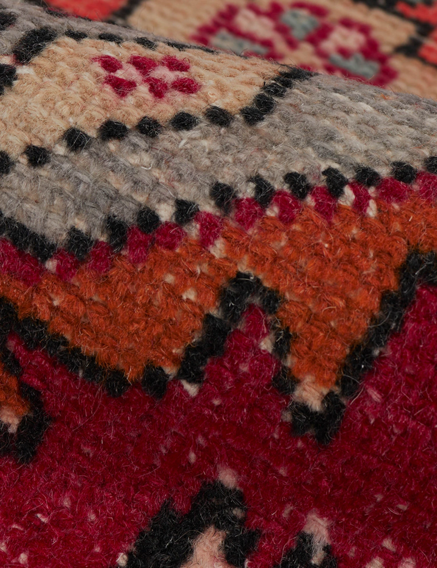 Vintage Turkish Mini Rug No. 110, 1'6" X 3' - Image 3