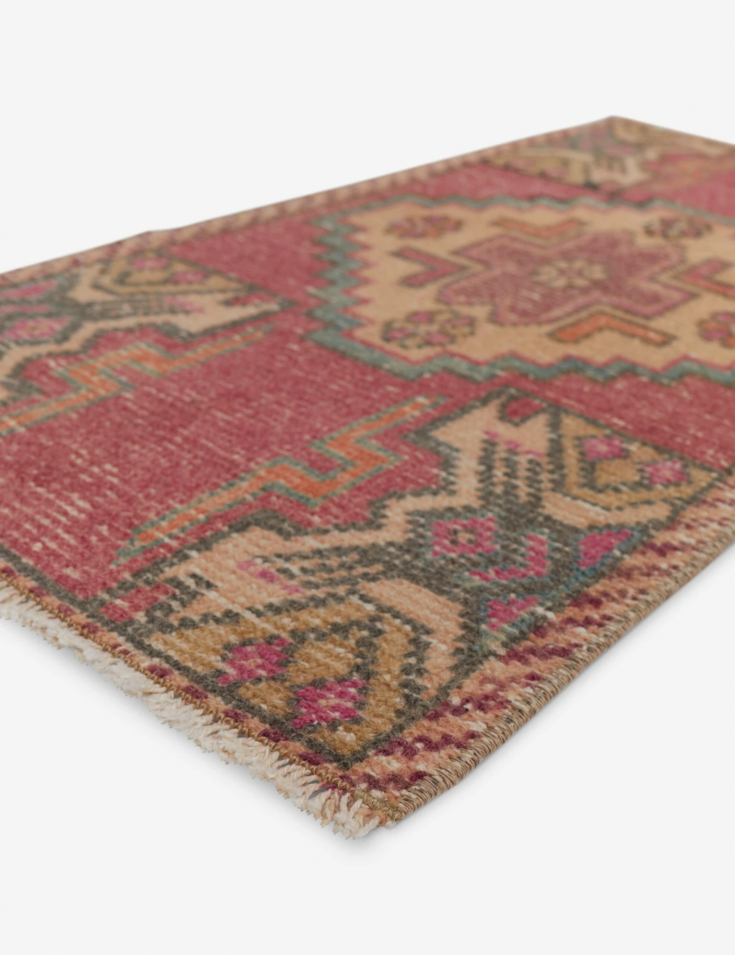 Vintage Turkish Mini Rug No. 117, 1'4" X 2'8" - Image 2
