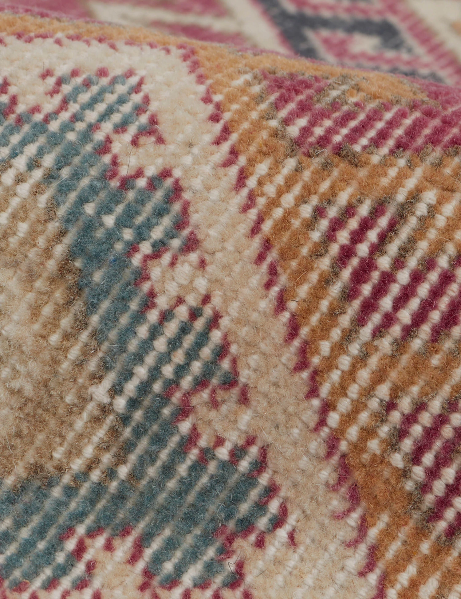 Vintage Turkish Mini Rug No. 128, 1'6" X 3'6" - Image 3