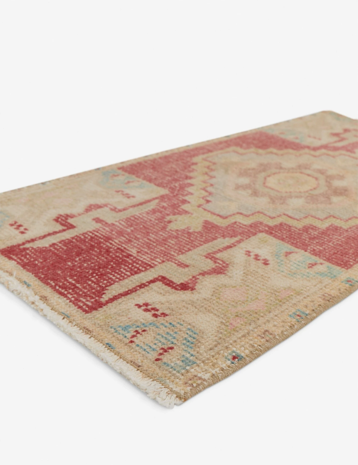 Vintage Turkish Mini Rug No. 163, 1'6" X 3'4" - Image 2