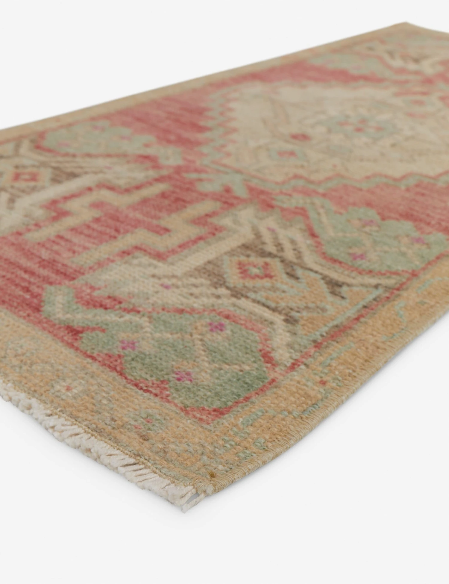 Vintage Turkish Mini Rug No. 193, 1'4" X 3'1" - Image 2