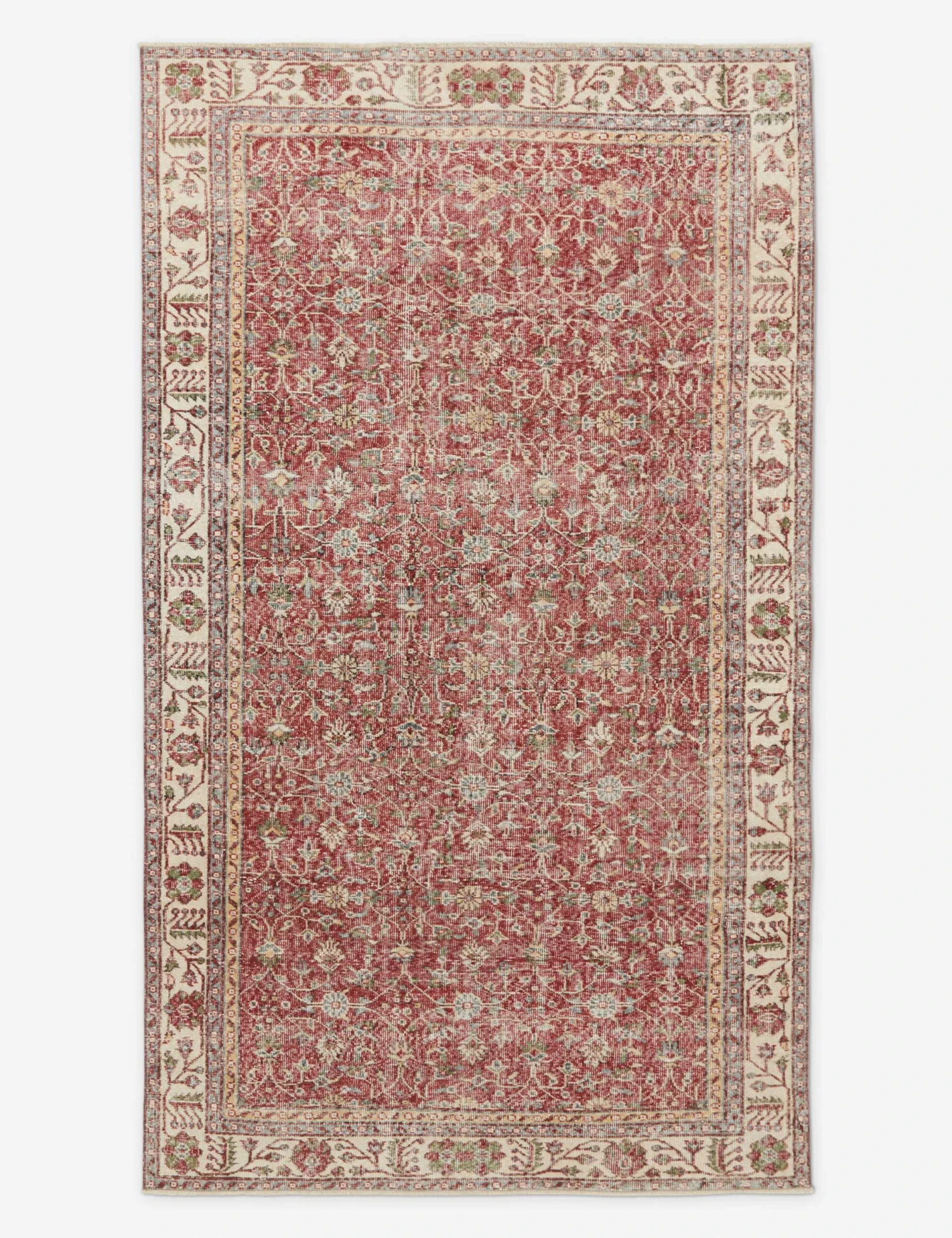 Vintage Turkish Rug No. 180, 5'7" X 10'2"