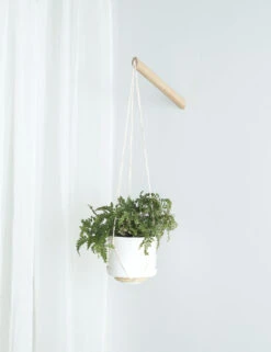 Elidi Wall Hanging Planter -MIUBOW Furniture Shop WallPlantHangerWithMatchingPlanter Natural Freya 10392 1