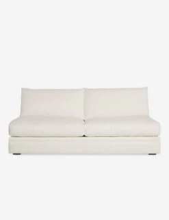 Winona Armless Sofa -MIUBOW Furniture Shop WinonaArmlessSofa80in KleinIvory 12808 SITECROP