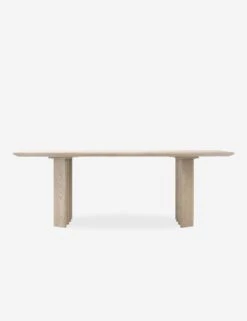 Zafal Dining Table By Sun At Six -MIUBOW Furniture Shop Zafal Nude Side Product