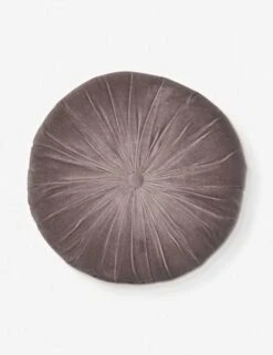 Monroe Velvet Round Pillow 35 Monroe Velvet Round Pillow -MIUBOW Furniture Shop a06501331 monroe velvet pillow warm grey 1 1 01485280 1c5f 460c 98a2 dece97366f1c
