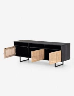 Hannah Media Console -MIUBOW Furniture Shop acadiah media console black wash 2 1564991625 2